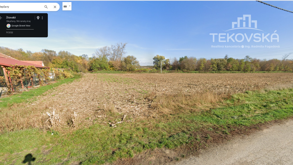 ZNÍŽENÁ CENA -  Stavebný pozemok - Slepčany