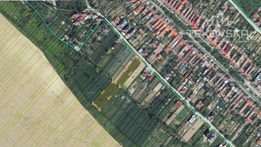 Pozemok na výstavbu RD - RUŽINDOL